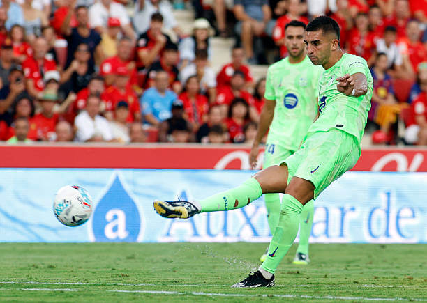 Mallorca vs Barcelona Review: Ferran Torres scores during the La Liga match between Mallorca and Barcelona at the Estadi Mallorca Son Moix on August 16, 2025.