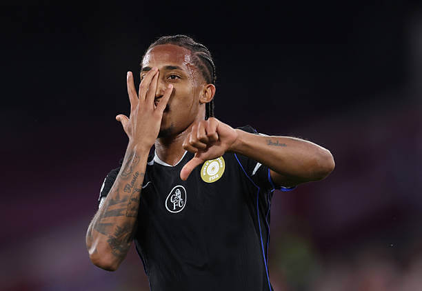 West Ham vs Chelsea Review: Joao Pedro celebrates his goal during the Premier League match between West Ham and Chelsea at the London Stadium on August 22, 2025.