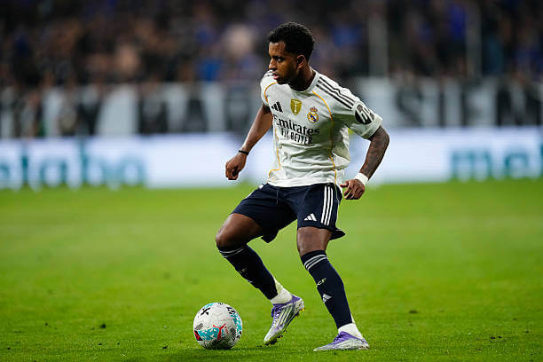 Real Oviedo vs Real Madrid Review: Rodrygo Goes in action during the La Liga match between Real Oviedo and Real Madrid at the Estadio Municipal Carlos Tartiere on August 24, 2025.