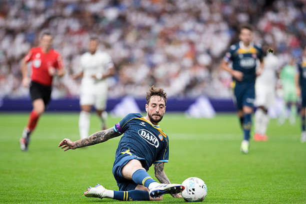 Real Madrid vs Espanyol Review: Fernando Calero in action during the La Liga match between Real Madrid and Espanyol at the Estadio Santiago Bernabeu on September 20, 2025.