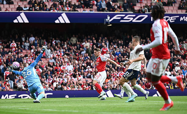 Arsenal vs Nottingham Forest Review: Viktor Gyökeres scores during the Premier League match between Arsenal and Nottingham Forest at the Emirates Stadium on September 13, 2025.