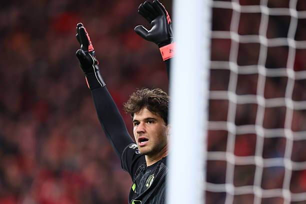 Liverpool vs Manchester United Review: Senne Lammens in action during the Premier League match between Liverpool and Manchester United at Anfield on October 19, 2025.