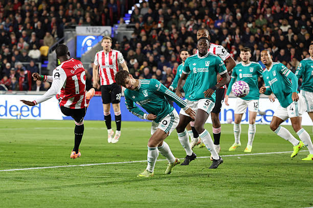 Brentford vs Liverpool Review: Dango Ouattara scores during the Premier League match between Brentford and Liverpool at the Gtech Community Stadium on October 25, 2025.