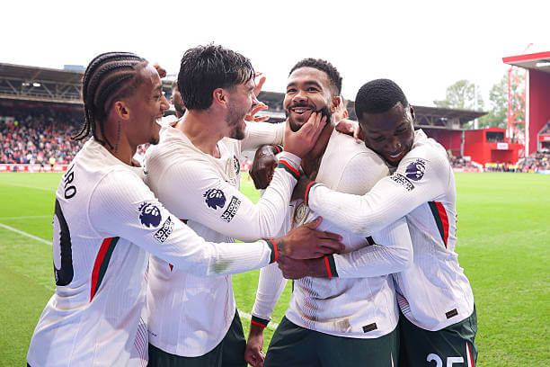 Nottingham Forest vs Chelsea Review: Reece James celebrates his goal during the Premier League match between Nottingham Forest and Chelsea at the City Ground on October 18, 2025.