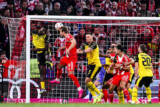 Bayern Munich vs Dortmund Review: Harry Kane scores during the Bundesliga match between Bayern Munich and Dortmund at the Allianz Arena on October 18, 2025.