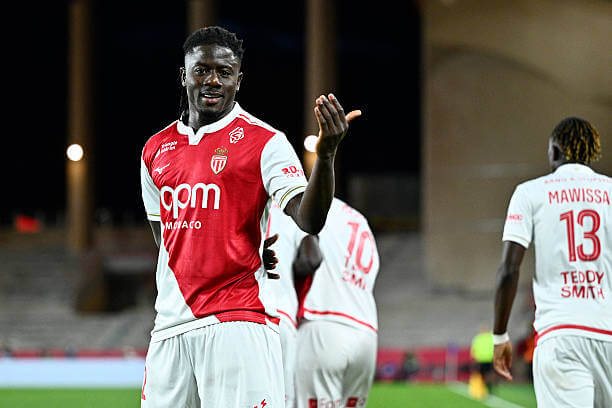 Ligue 1 Roundup, Matchday 9: Mohammed Salisu celebrates his goal during the Ligue 1 match between Monaco and Toulouse at the Louis II Stadium on October 25, 2025.