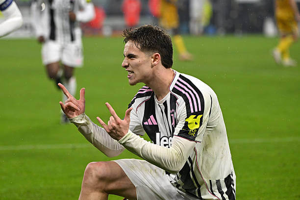 Serie A Roundup, Matchday 9: Kenan Yildiz celebrates his goal during the Serie A match between Juventus and Udinese at the Allianz Stadium on October 29, 2025.