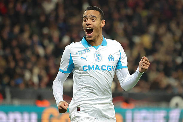 Ligue 1 Roundup, Matchday 13: Mason Greenwood celebrates his goal during the Ligue 1 match between OGC Nice and Marseille at the Allianz Riviera on November 21, 2025.