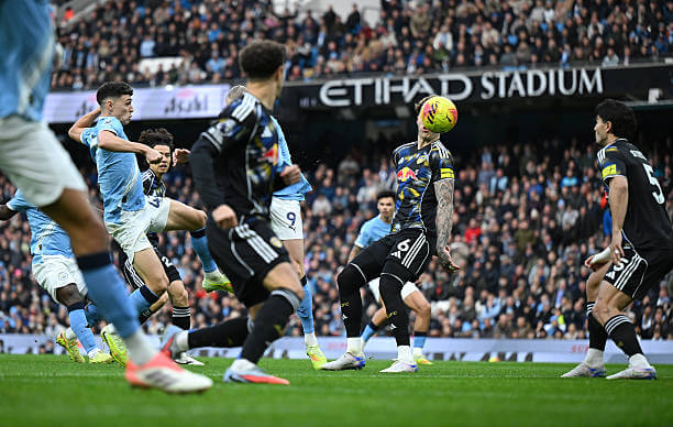 Manchester City vs Leeds Review: Phil Foden scores his first goal of the game during the Premier League match between Manchester City and Leeds at the Etihad Stadium on November 29, 2025.