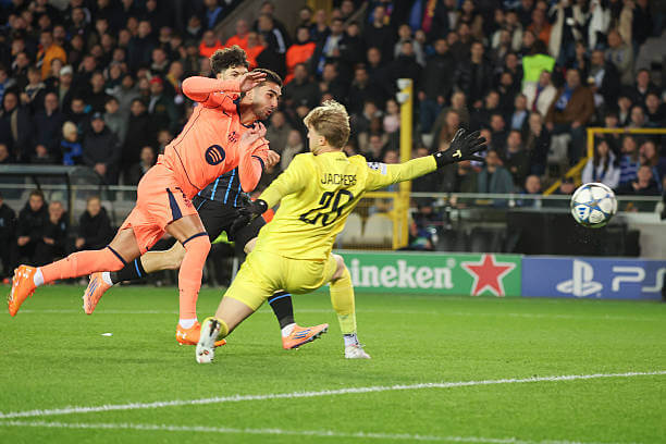 Club Brugge vs Barcelona Review: Ferran Torres scores during the UEFA Champions League 2025/26 League Phase MD4 match between Club Brugge and Barcelona at the Jan Breydel Stadion on November 5, 2025.