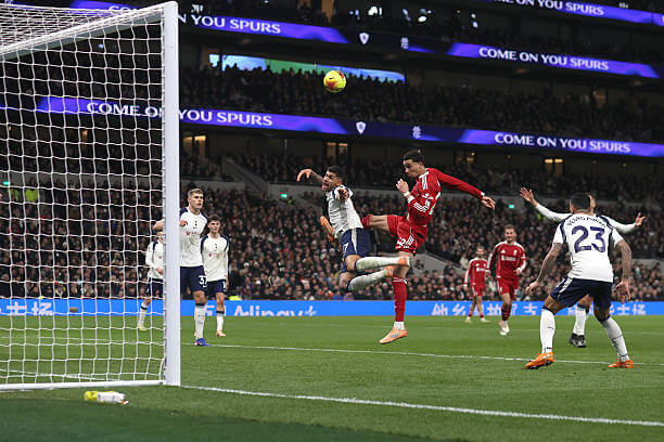 Tottenham vs Liverpool Review: Hugo Ekitike scores during the Premier League match between Tottenham and Liverpool at the Tottenham Hotspur Stadium on December 20, 2025.