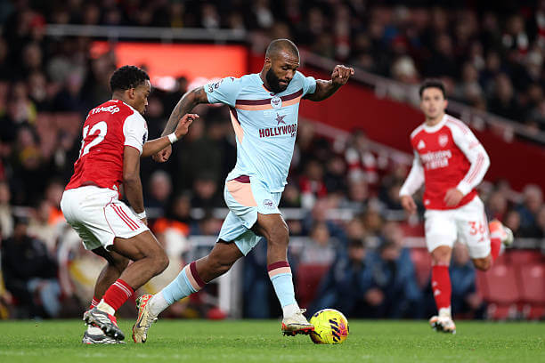 Arsenal vs Brentford Review: Igor Thiago in action during the Premier League match between Arsenal and Brentford at the Emirates Stadium on December 03, 2025.