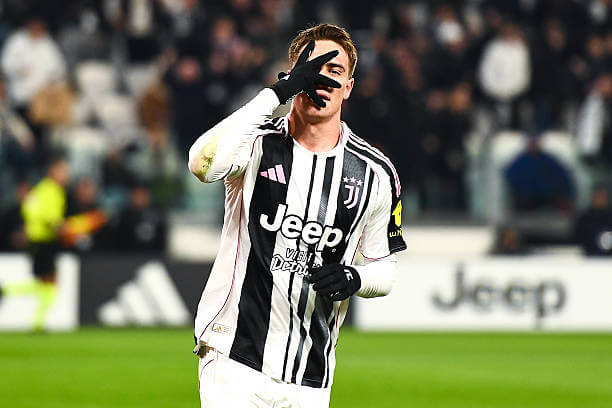 Serie A Roundup, Matchday 13: Kenan Yildiz celebrates his goal during the Serie A match between Juventus and Cagliari at Allianz Stadium on November 29, 2025.