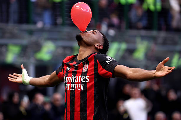Serie A Roundup, Matchday 17: Christopher Nkunku celebrates his goal during the Serie A match between AC Milan and at San Siro on December 28, 2025.