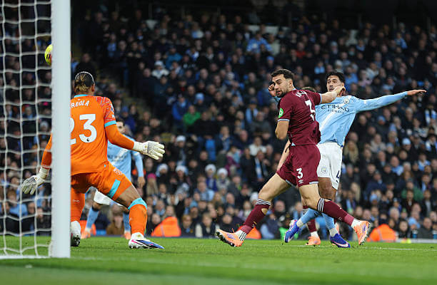 Manchester City vs West Ham Review: Tijjani Reijnders scores during the Premier League match between Manchester City and West Ham at the Etihad Stadium on December 20, 2025.