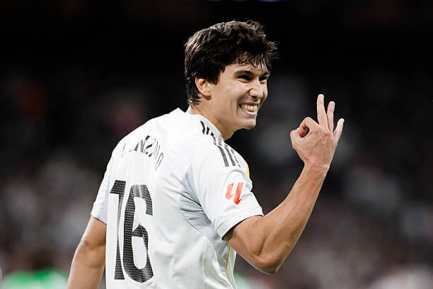 La Liga Roundup, Matchday 18: Gonzalo Garcia celebrates during the La Liga match between Real Madrid and Real Betis at the Santiago Bernabeu on January 4, 2026.