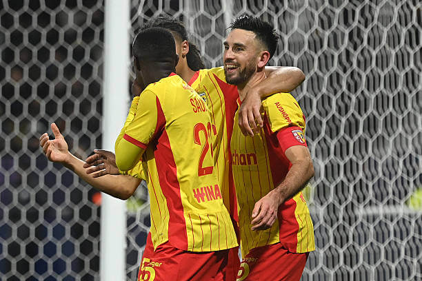 Ligue 1 Roundup, Matchday 17: Lens players celebrates during the Ligue 1 match between Toulouse and RC Lens at the TFC Stadium on January 2, 2026.
