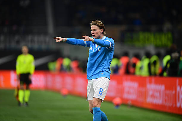 Inter vs Napoli Review: Scott McTominay celebrates his second goal of the game during the Serie A match between Inter and Napoli at the Giuseppe Meazza on January 11, 2026.