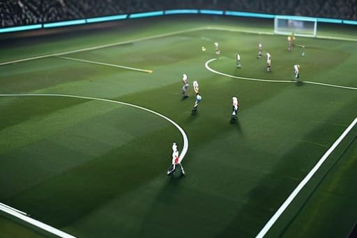 Explaining how inverted full backs work.