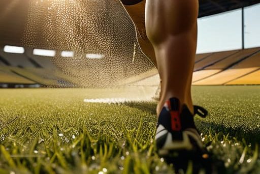 How to warm up properly for football.