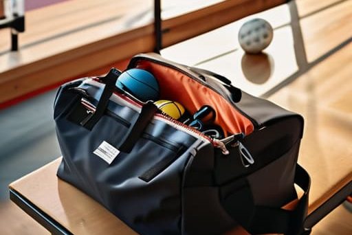 How to organise equipment efficiently in bags.